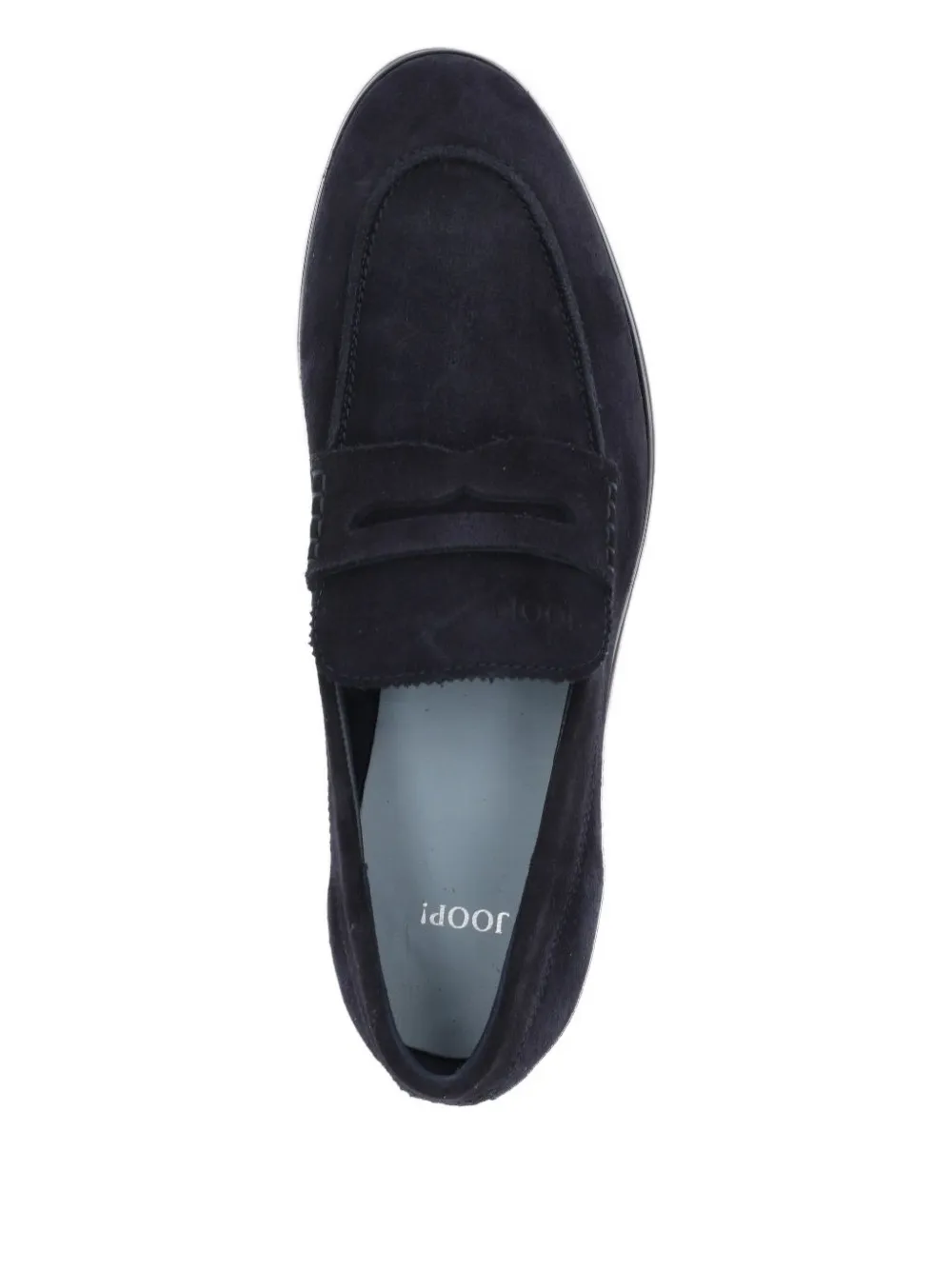 Joop! suede penny loafers Blue