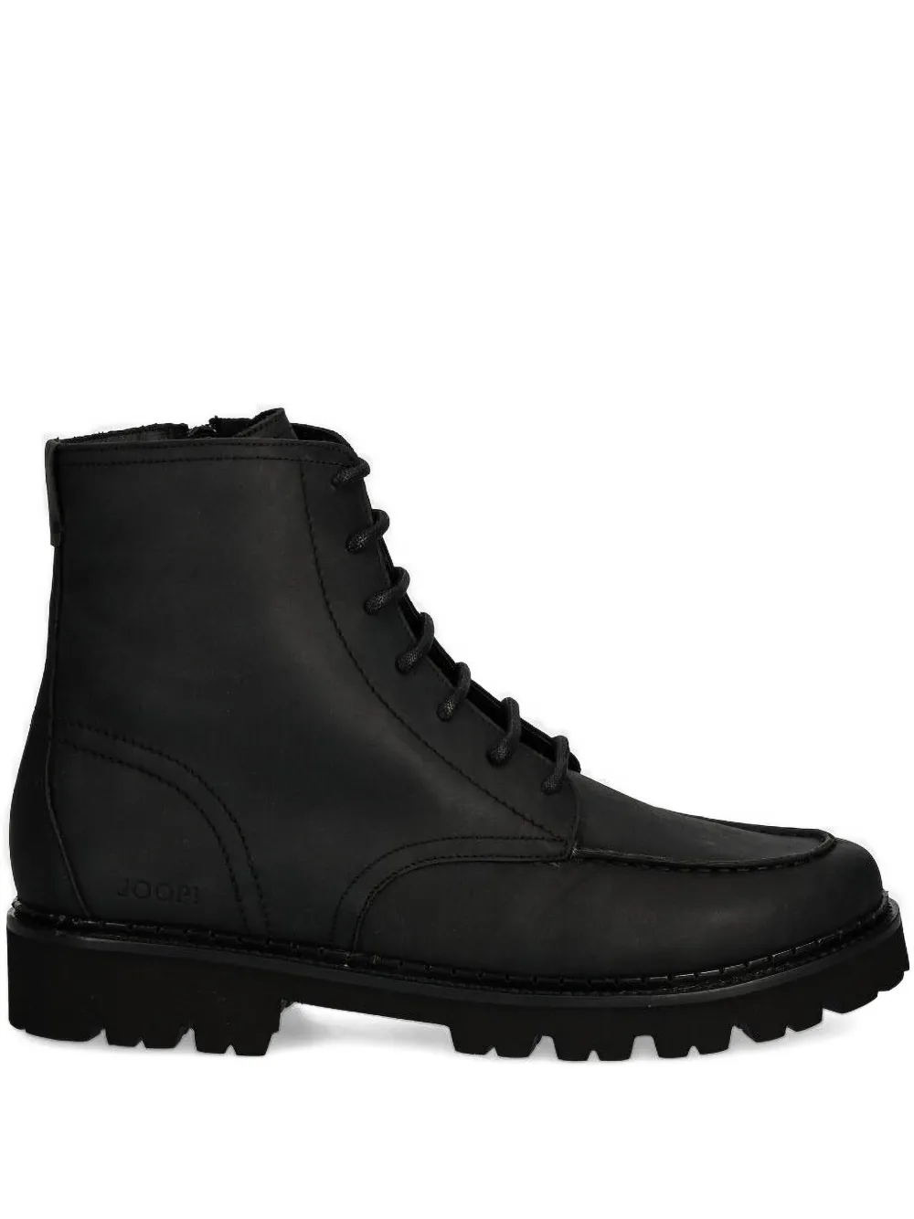 Joop! Hektor lace-up biker boots Black