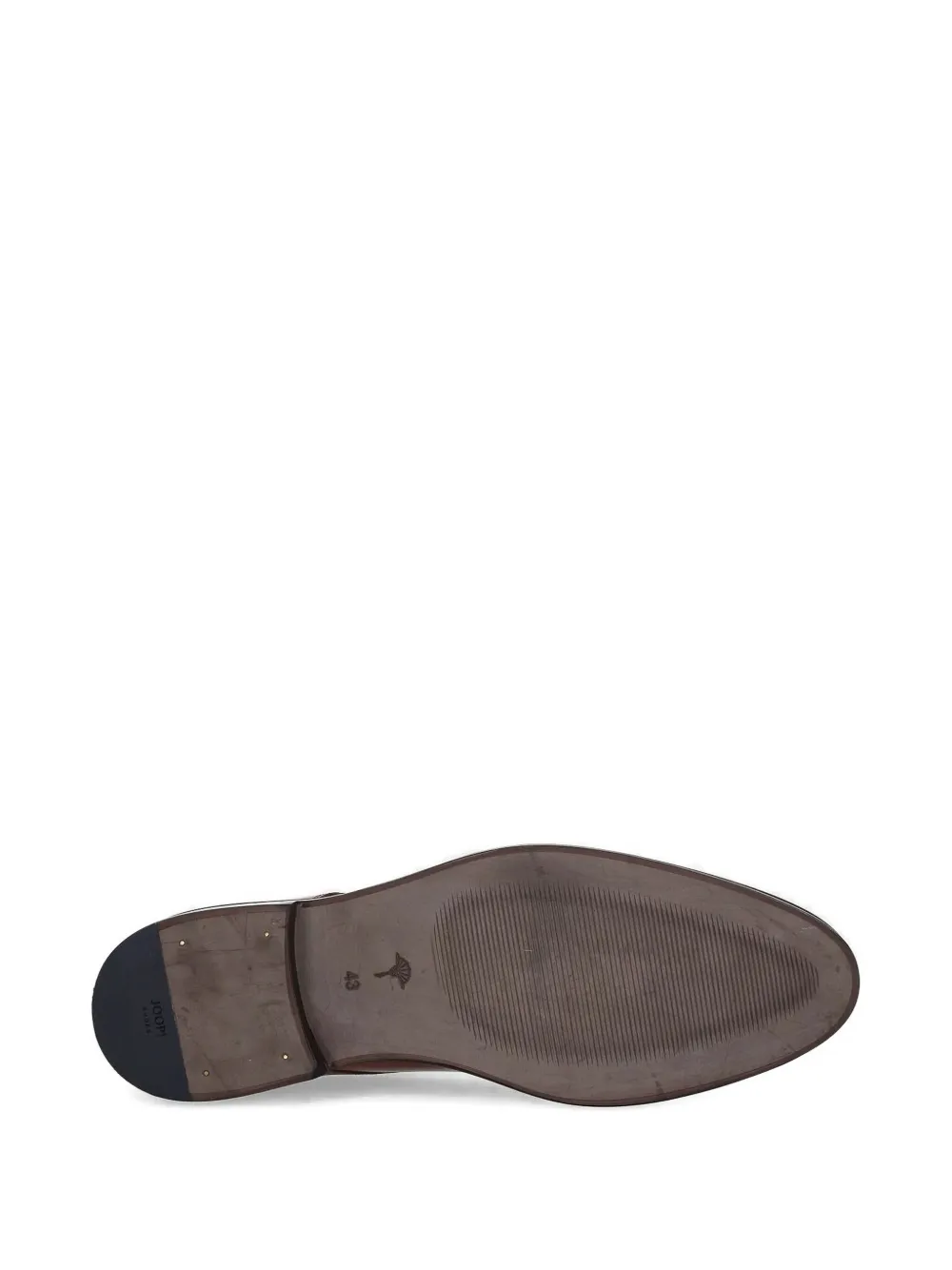 Joop! leather lace-up derby shoes Brown