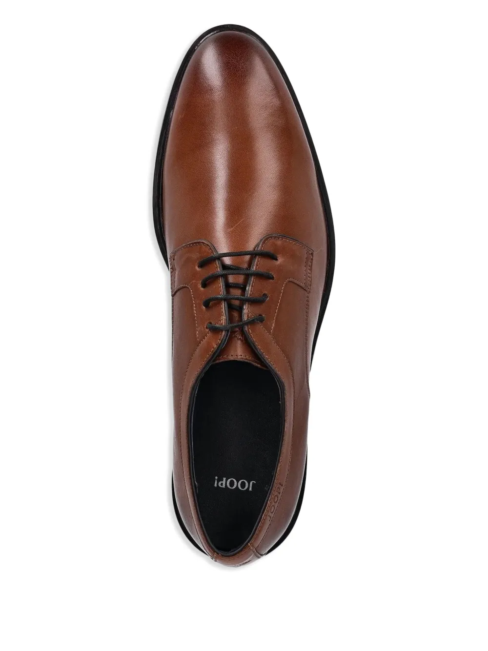 Joop! leather lace-up derby shoes Brown