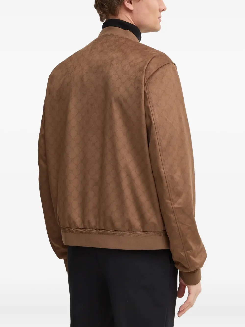 Joop Lutiano Bomber Jacket In Brown
