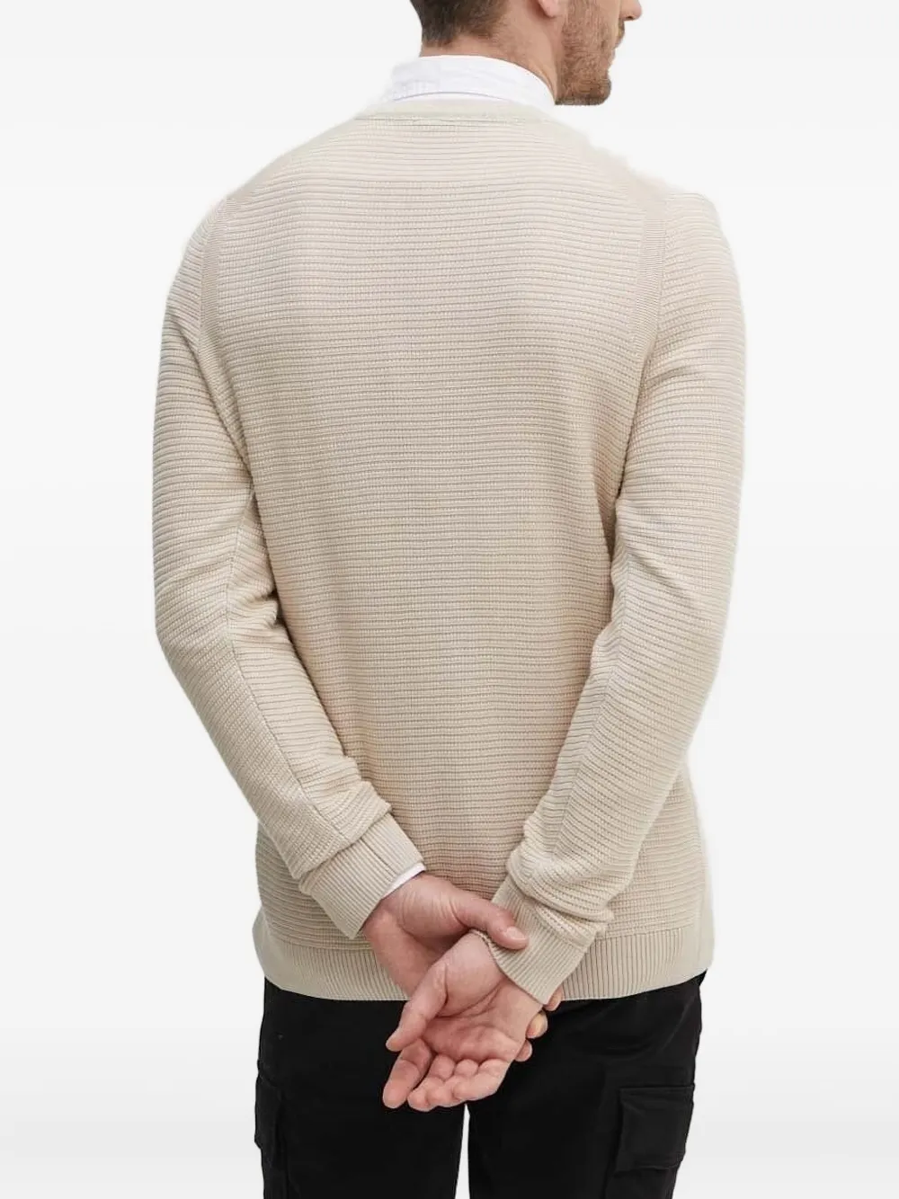 Joop! Trui met ronde hals - Beige