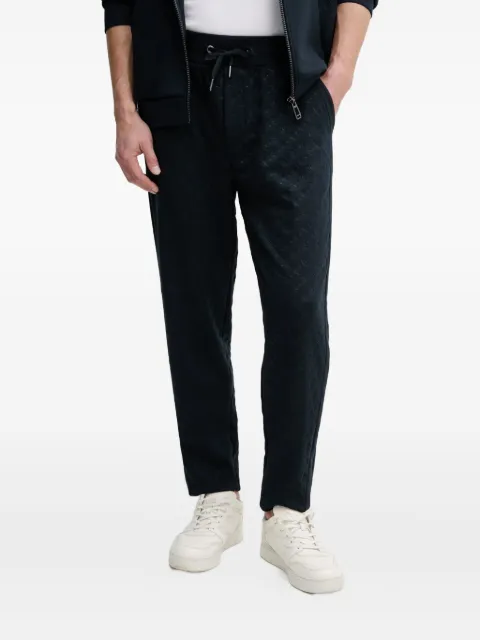 Joop! quilted logo-plaque pants