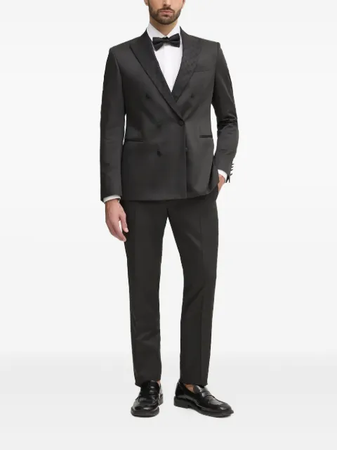 Joop! double-breasted patterned suit