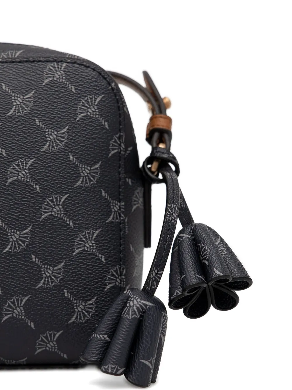 Joop! Corina Cloe crossbodytas met monogram en kwastje Zwart