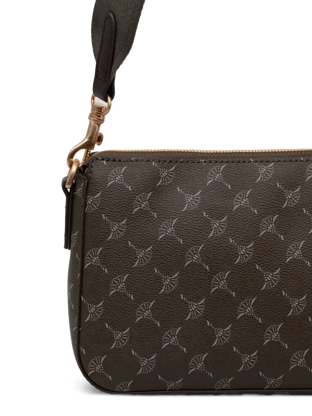 Joop Logo-plaque Shoulder Bag In Brown
