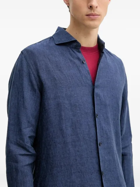 Joop! long-sleeve linen shirt