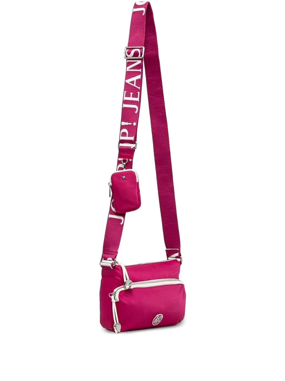 Joop! Jasmina crossbodytas met logoband Roze