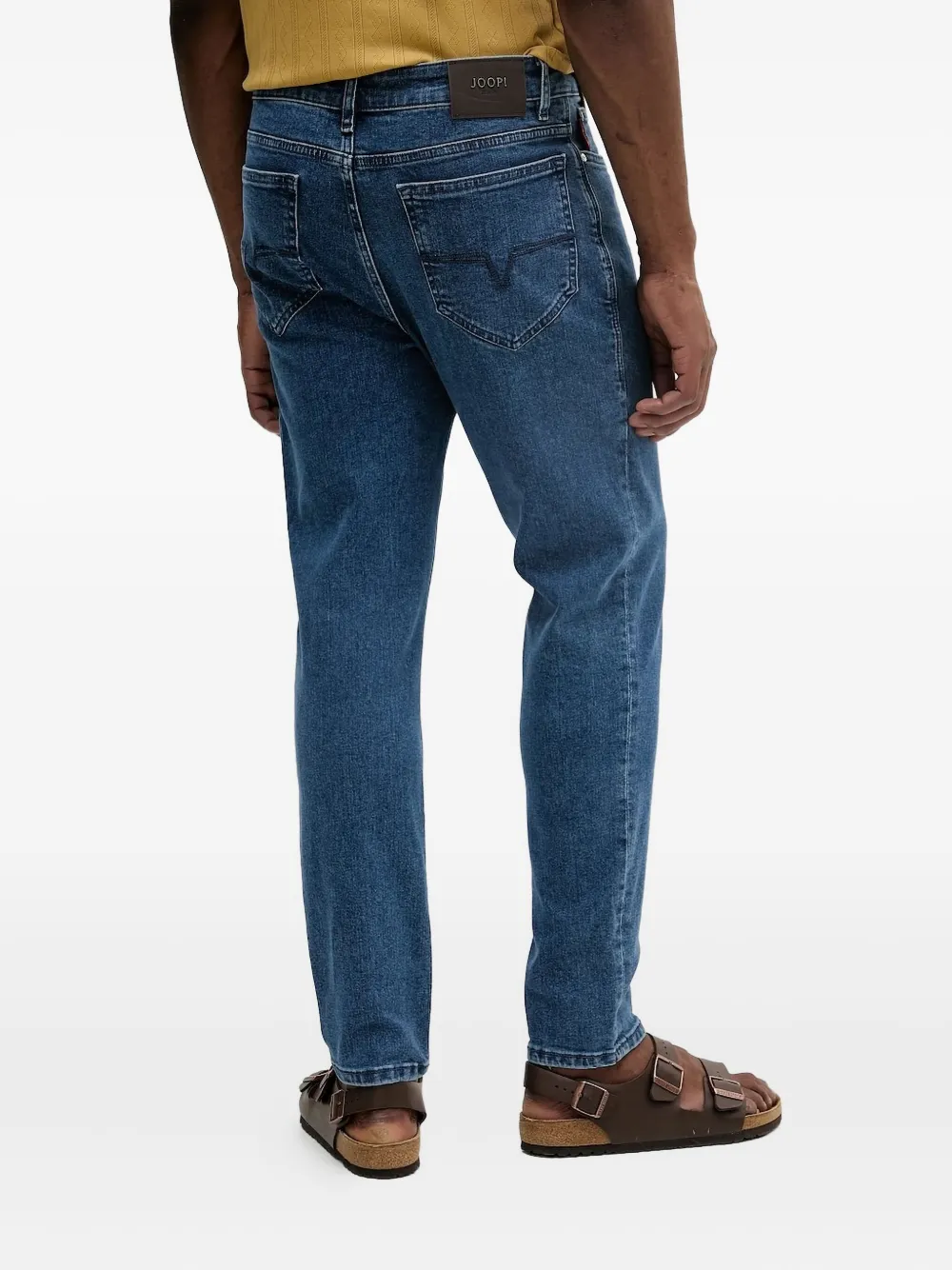 Joop! logo-patch jeans - Blauw