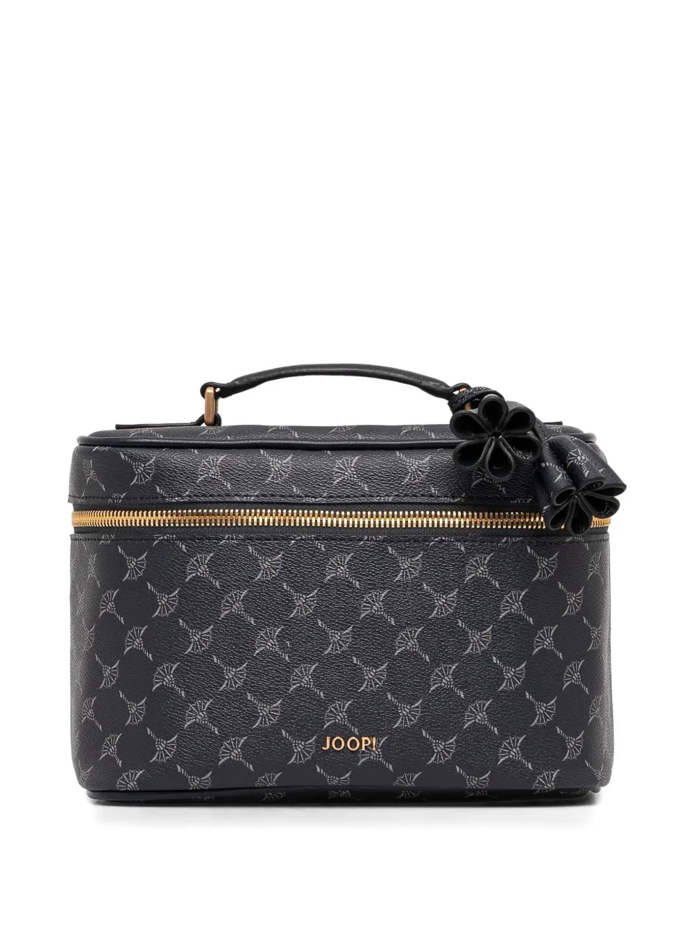 Joop! Trousse make up Cortina Flora con stampa - Blu