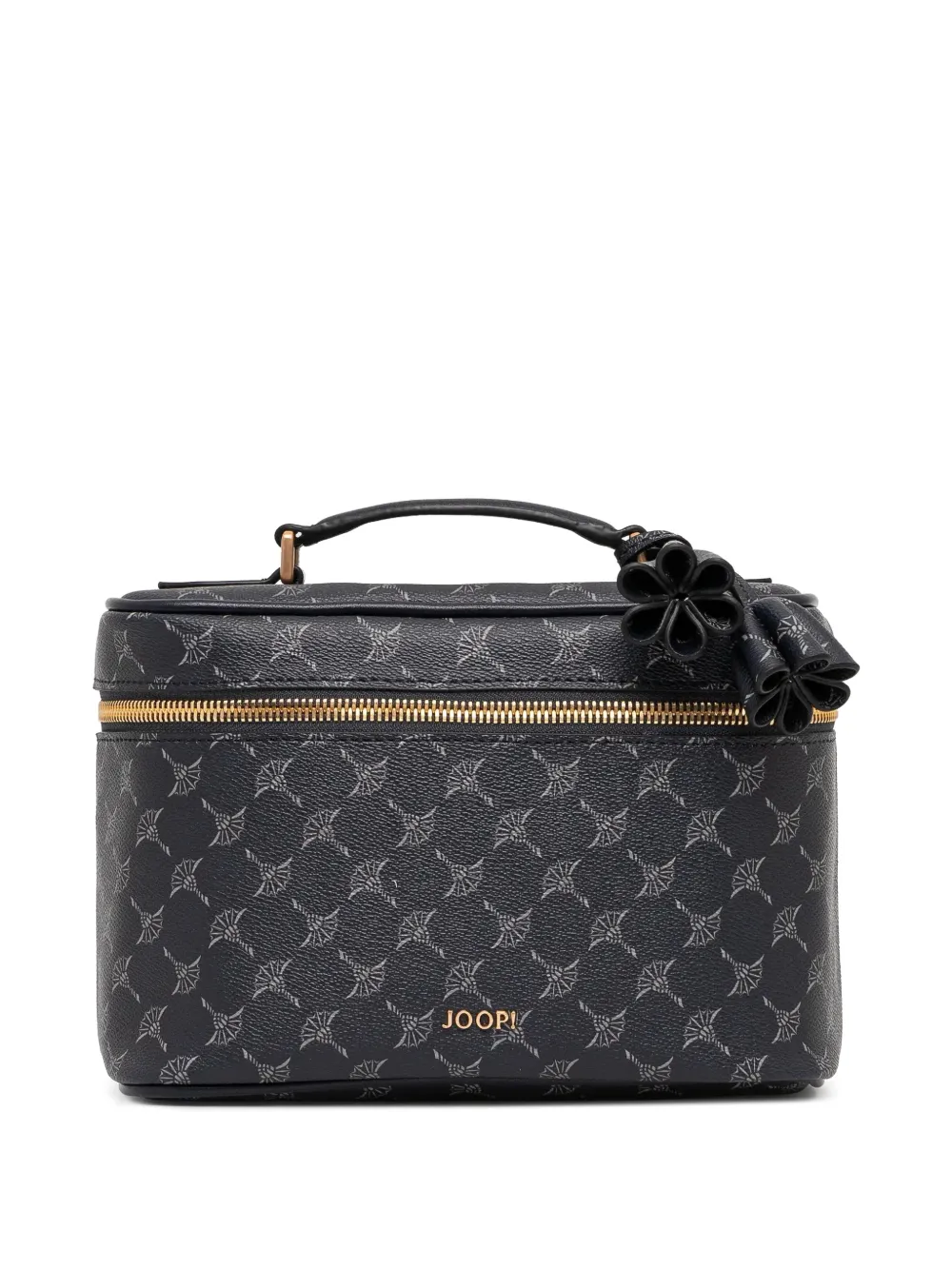 Joop! Trousse make up Cortina Flora con stampa - Blu