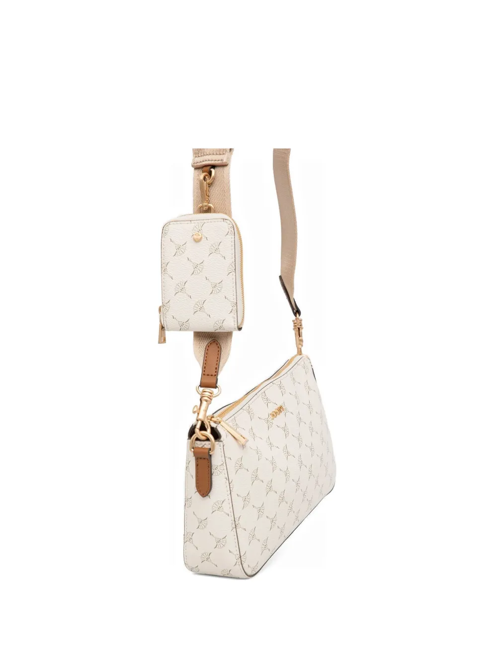 Joop! Cortina Jasmina detachable-pouch crossbody bag - Toni neutri
