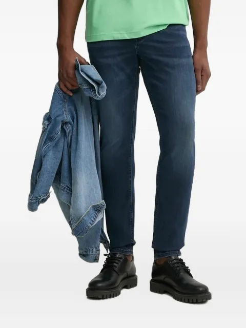 Joop! belt-loops back-patch jeans