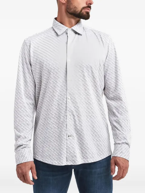 Joop! logo-print long-sleeve shirt