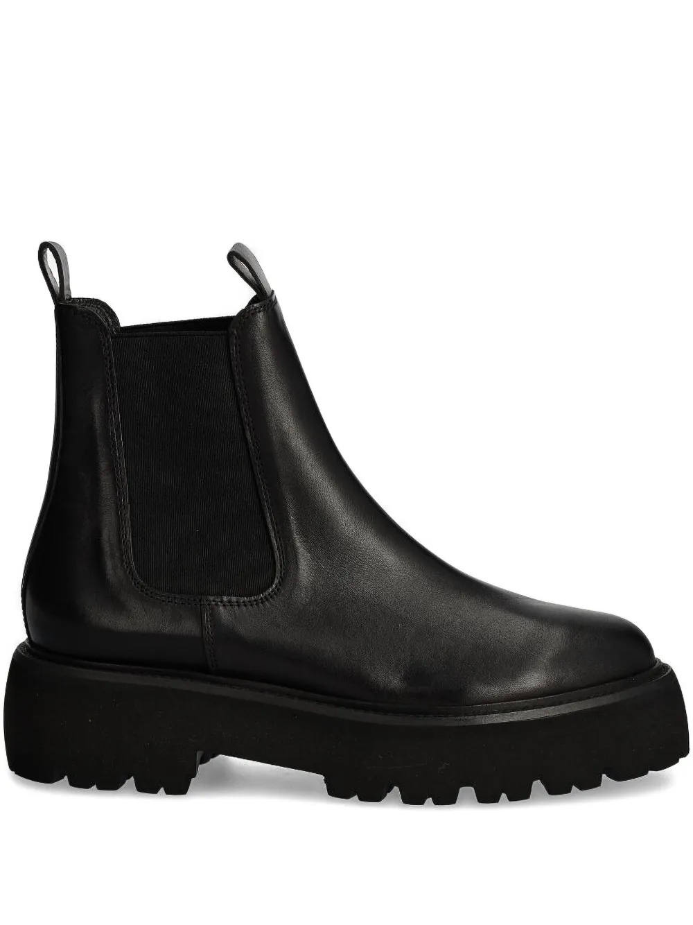 Kennel & Schmenger Elastic-panels Platform Chelsea Boots In Black
