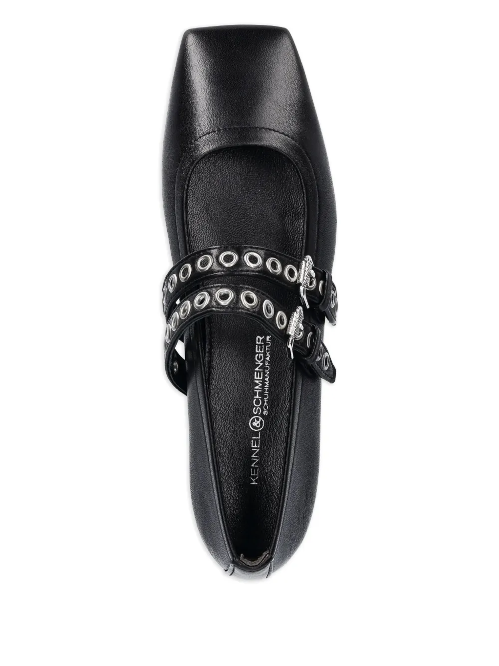 Kennel & Schmenger Leila Ballet Flats In Black