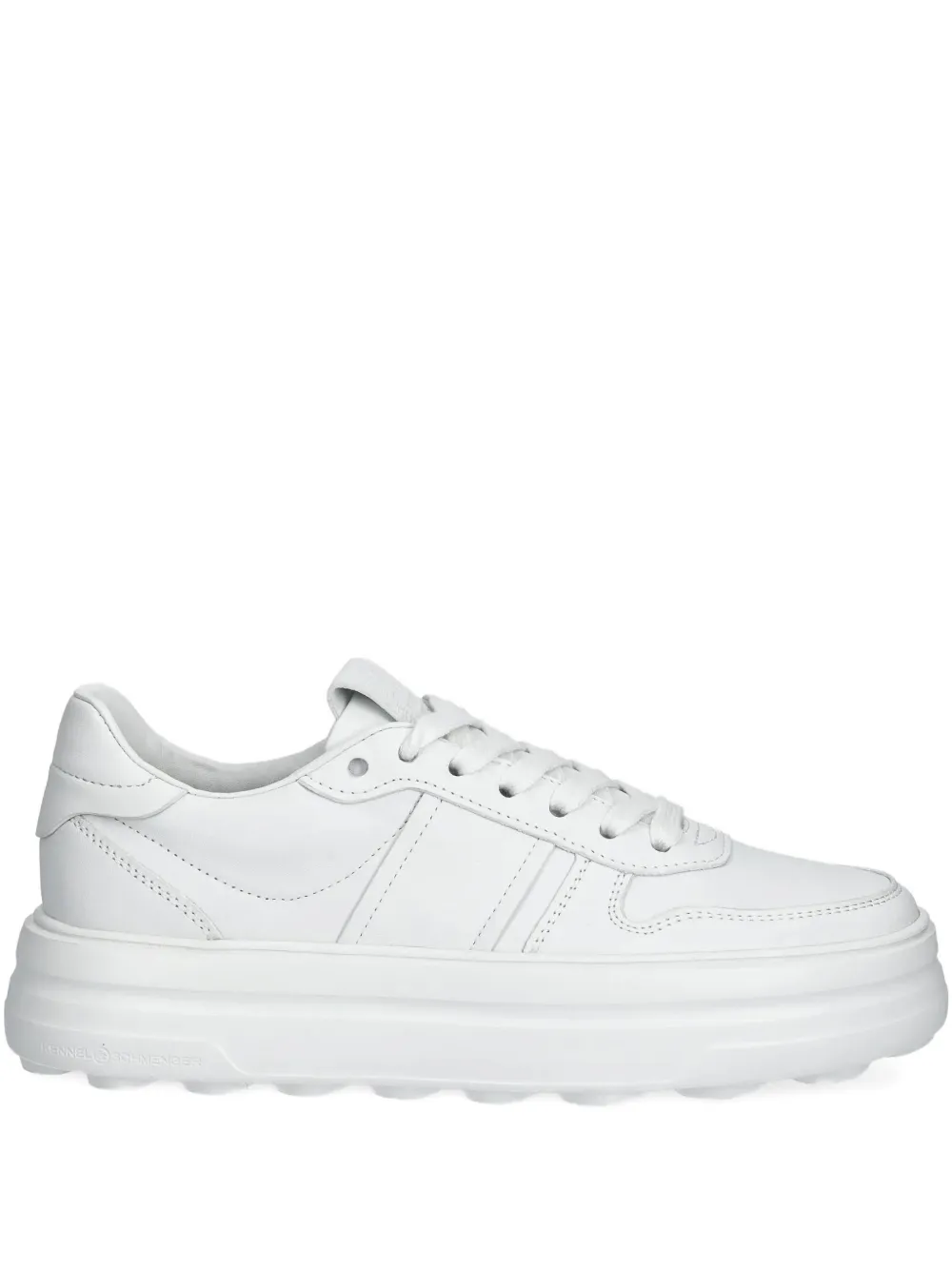Kennel & Schmenger lace-up flatform sneakers | White | Image 1