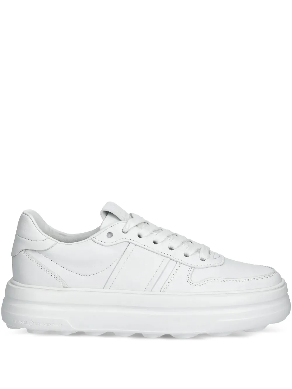 Kennel & Schmenger Sneakers met plateauzool Wit