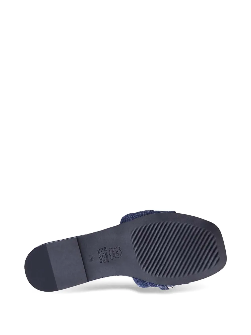 Kennel & Schmenger denim flat sandals Blue