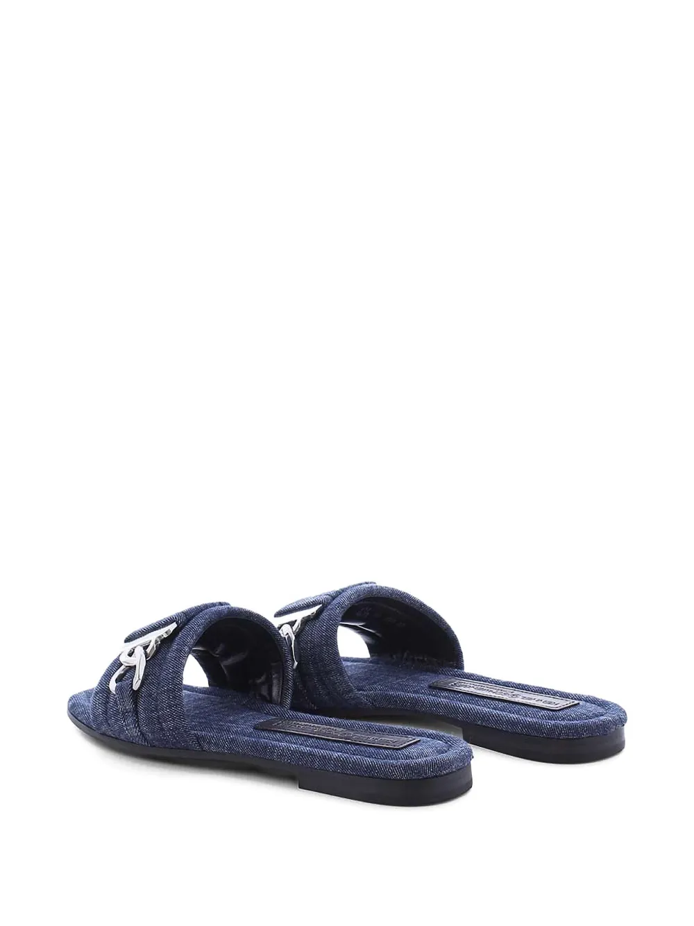 Kennel & Schmenger denim flat sandals Blue