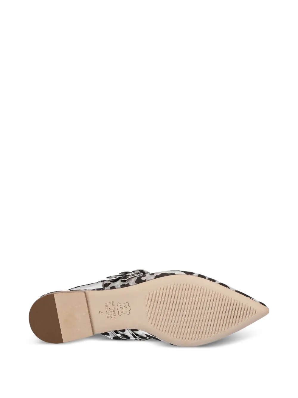 Kennel & Schmenger Greta double-buckle flats White
