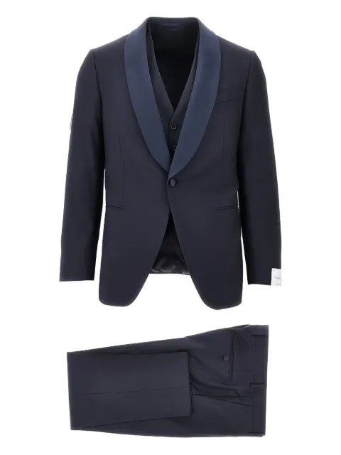 Caruso shawl-lapel tuxedo suit