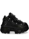 NEW ROCK lace-up platform sneakers - Black