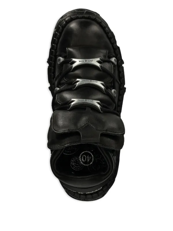 New rock プラットフォームスニーカー Amazon.com | New Rock Tower Ankle Boots M-106-VS1 Unisex Metallic