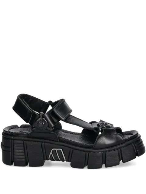 NEW ROCK touch-strap platform sandals