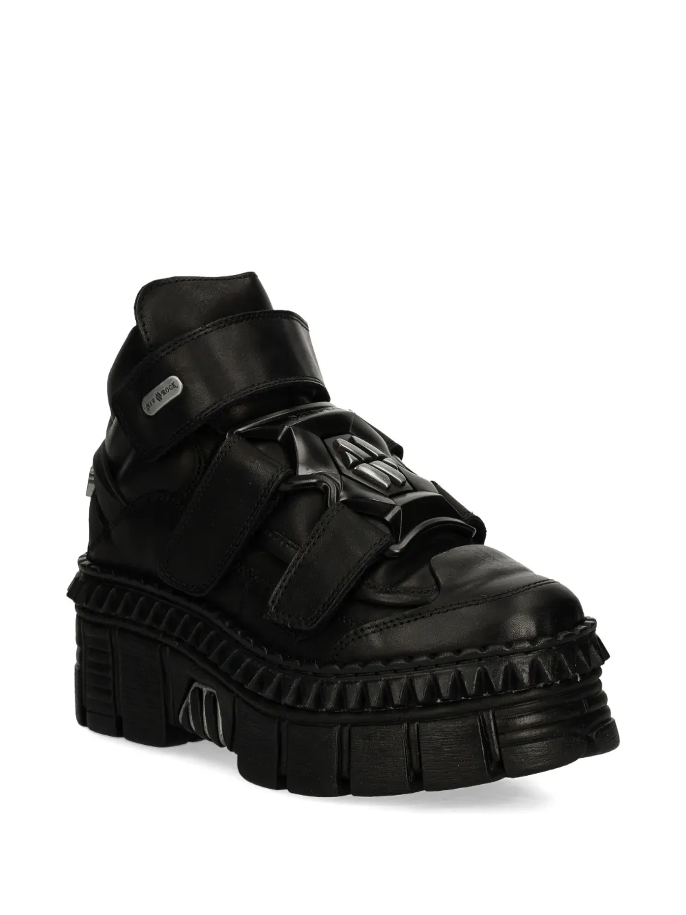 NEW ROCK strap-detail platform sneakers | High-Tops | Image 2