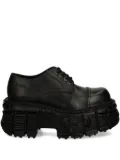 NEW ROCK 60mm lace-up platform shoes - Black