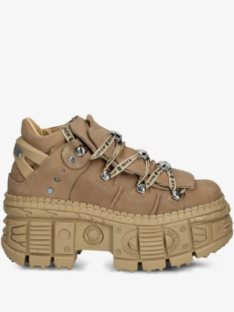 NEW ROCK M-106WALL-C10 platform lace-up sneakers