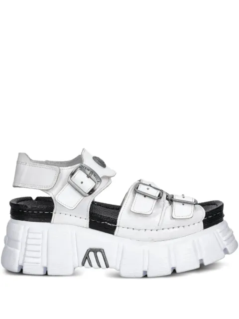 NEW ROCK buckle-detail platform sandals