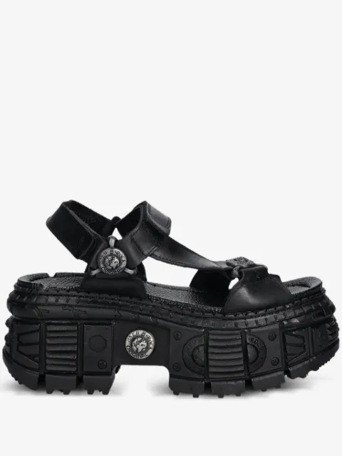 NEW ROCK M-BIOS130-C7 platform buckle sandals