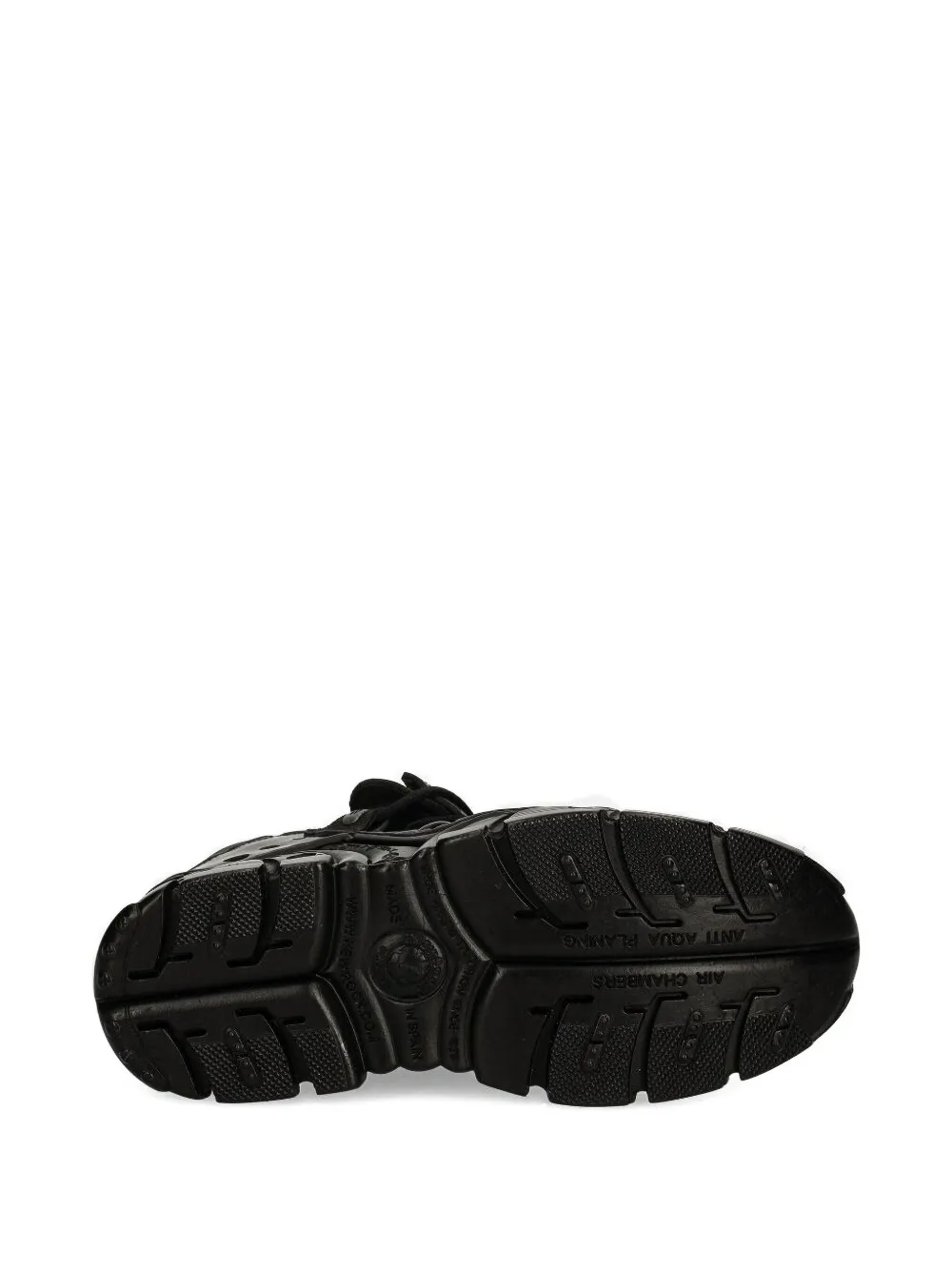 New Rock M-impact016-c14 Lace-up Sneakers In Black