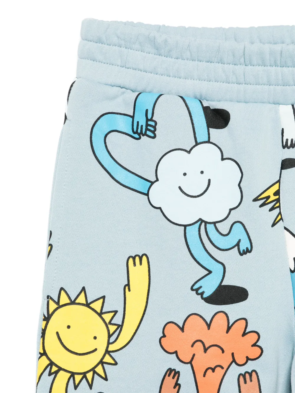 Stella McCartney Kids Broek met print Blauw