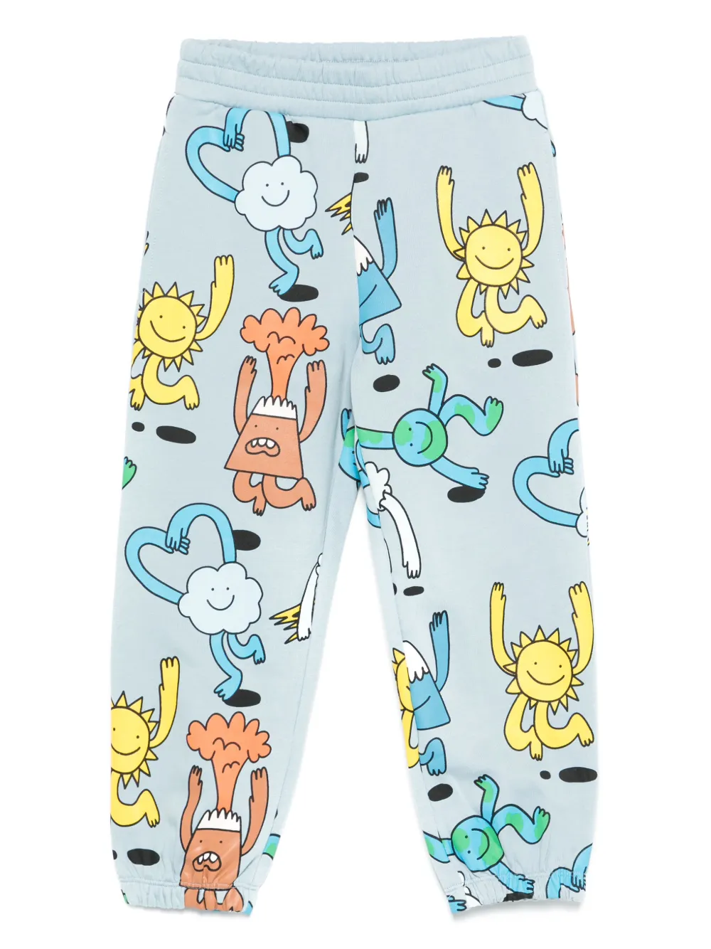 Stella McCartney Kids Broek met print Blauw