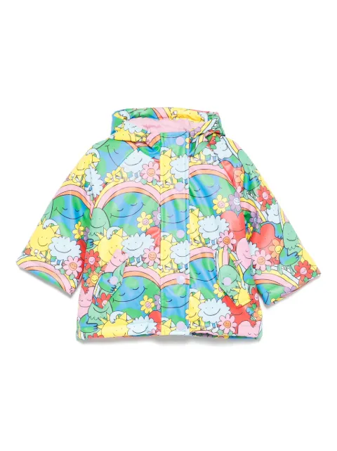 Stella McCartney Kids graphic-print raincoat