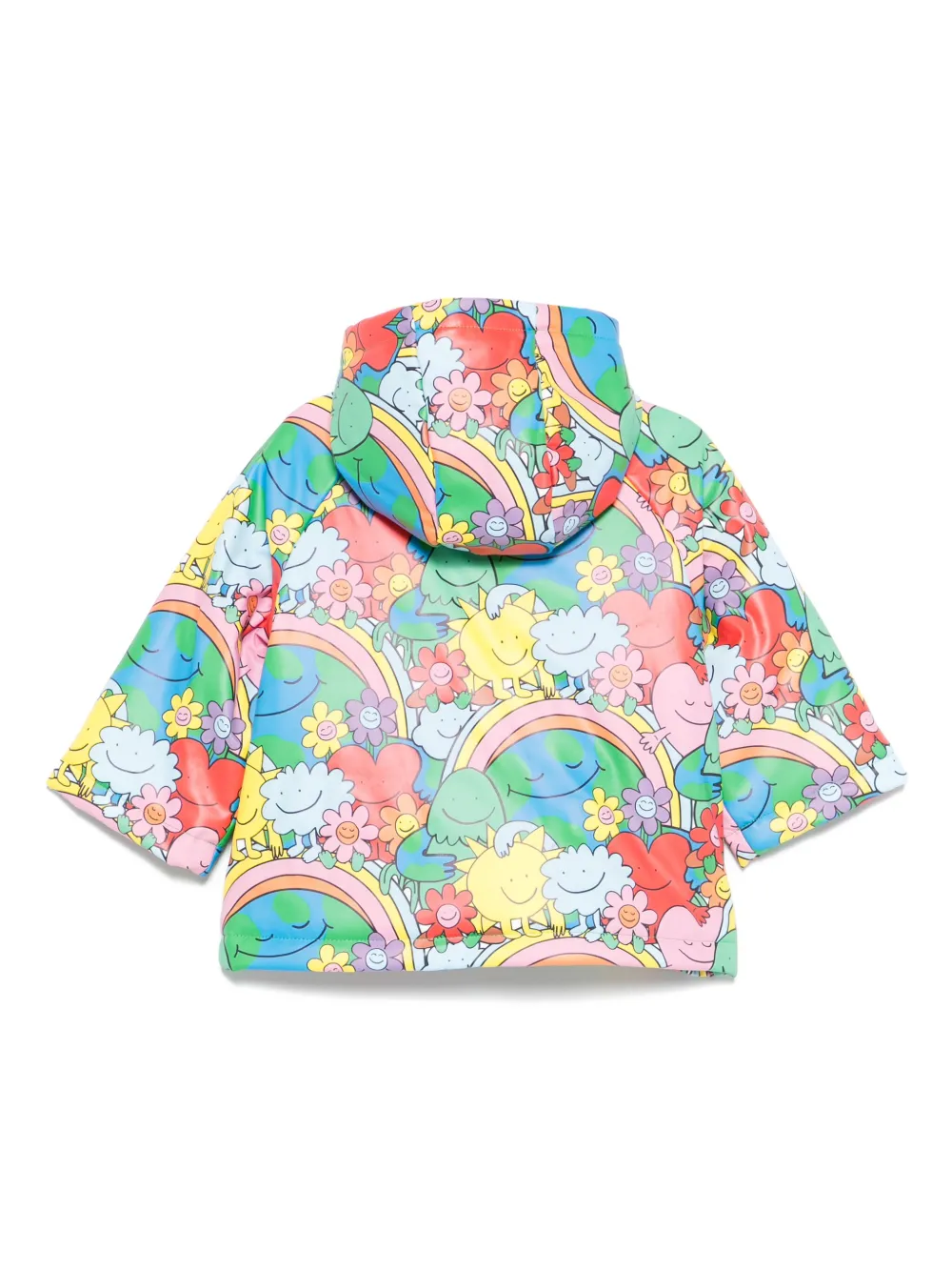 Stella McCartney Kids Regenjas met print Blauw