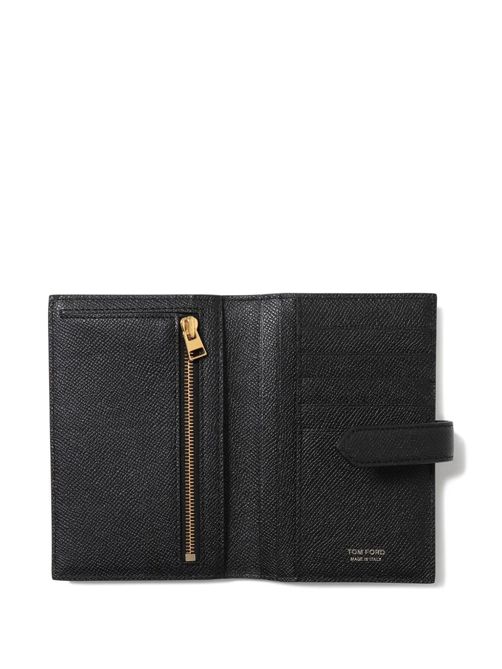 Tom Ford T-logo Wallet In Blue