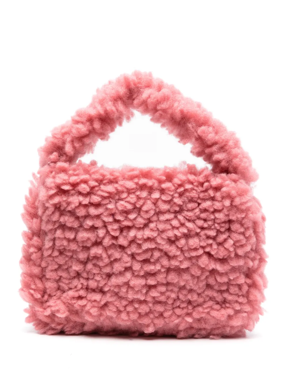 Molo shearling shoulder bag Roze