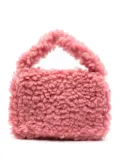 Molo shearling shoulder bag - Pink