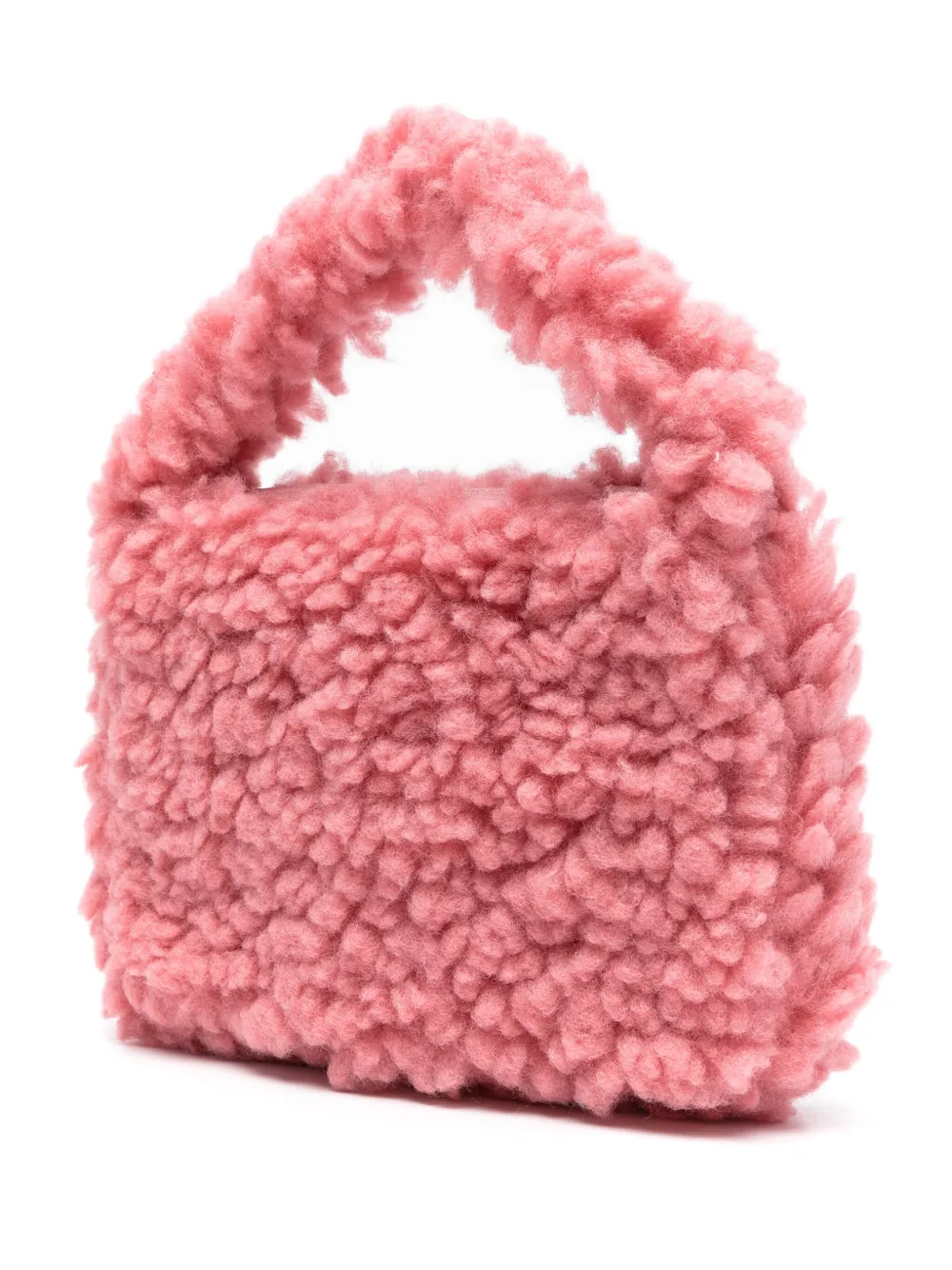 Molo shearling shoulder bag Roze