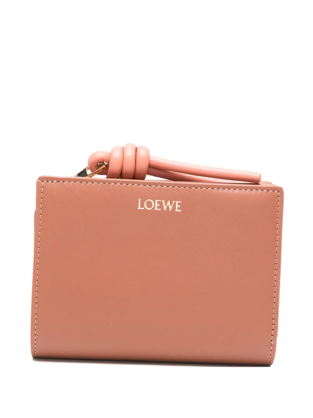 LOEWE ノット カーフスキン 財布 - ブラウン LOEWE ノット カーフスキン 財布 - ブラウン