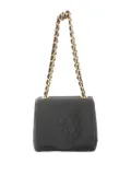 CHANEL Pre-Owned 1996-1997 Satin Camelia shoulder bag - Black