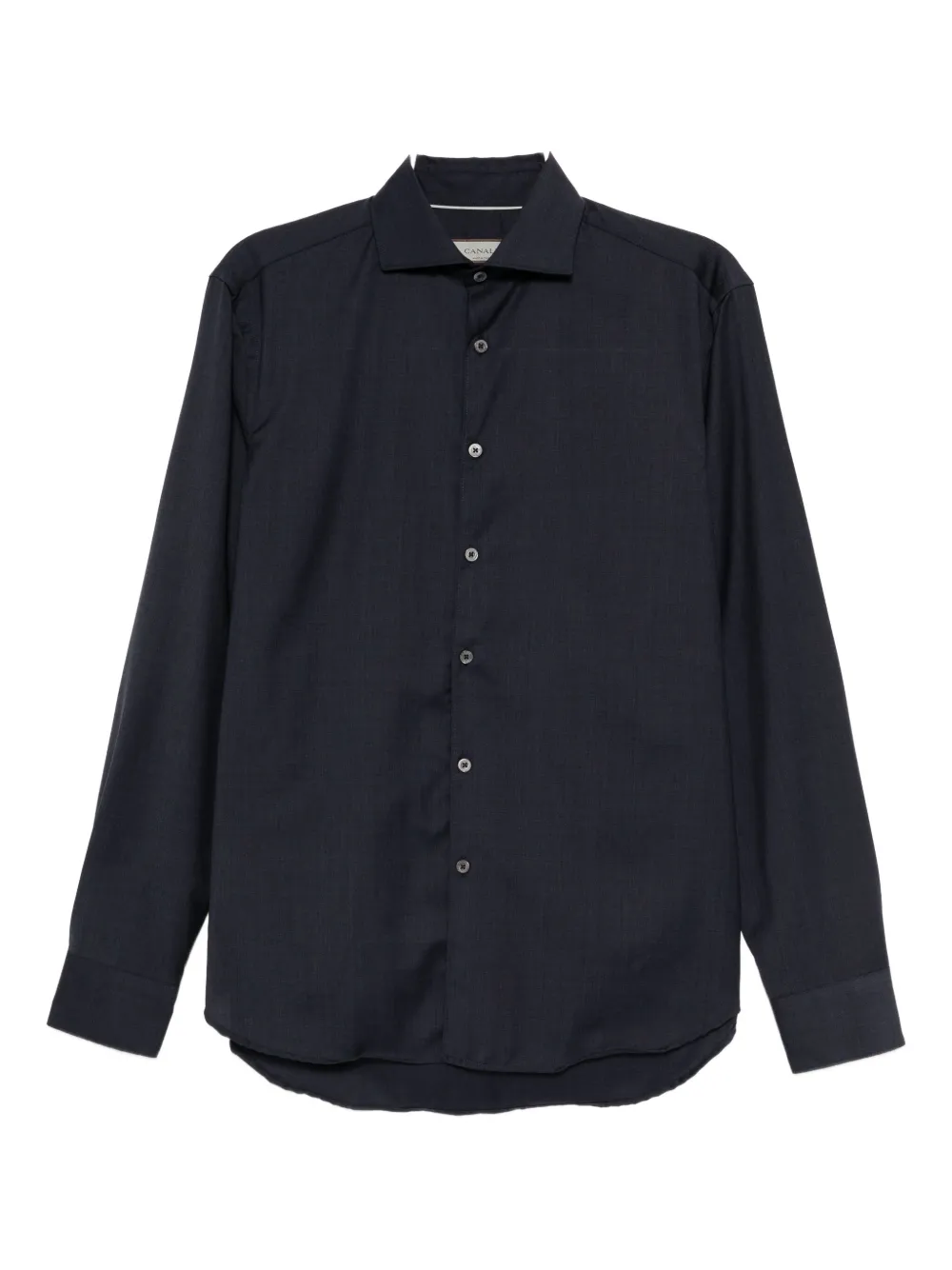Canali oxford wool shirt | Blue | Image 1