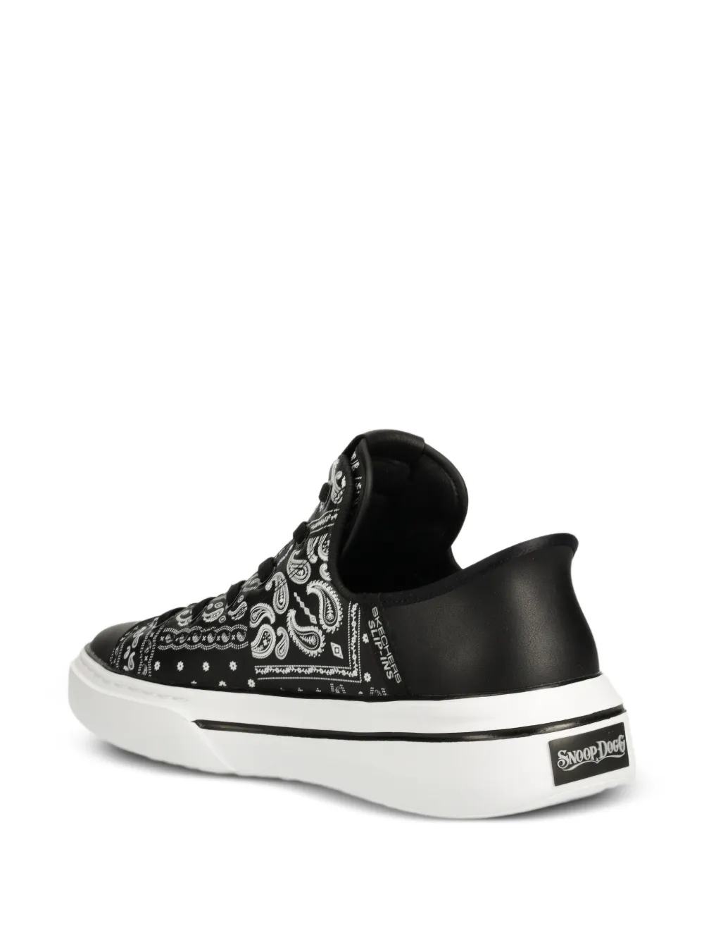 Skechers x Snoop Dogg paisley-print sneakers Black