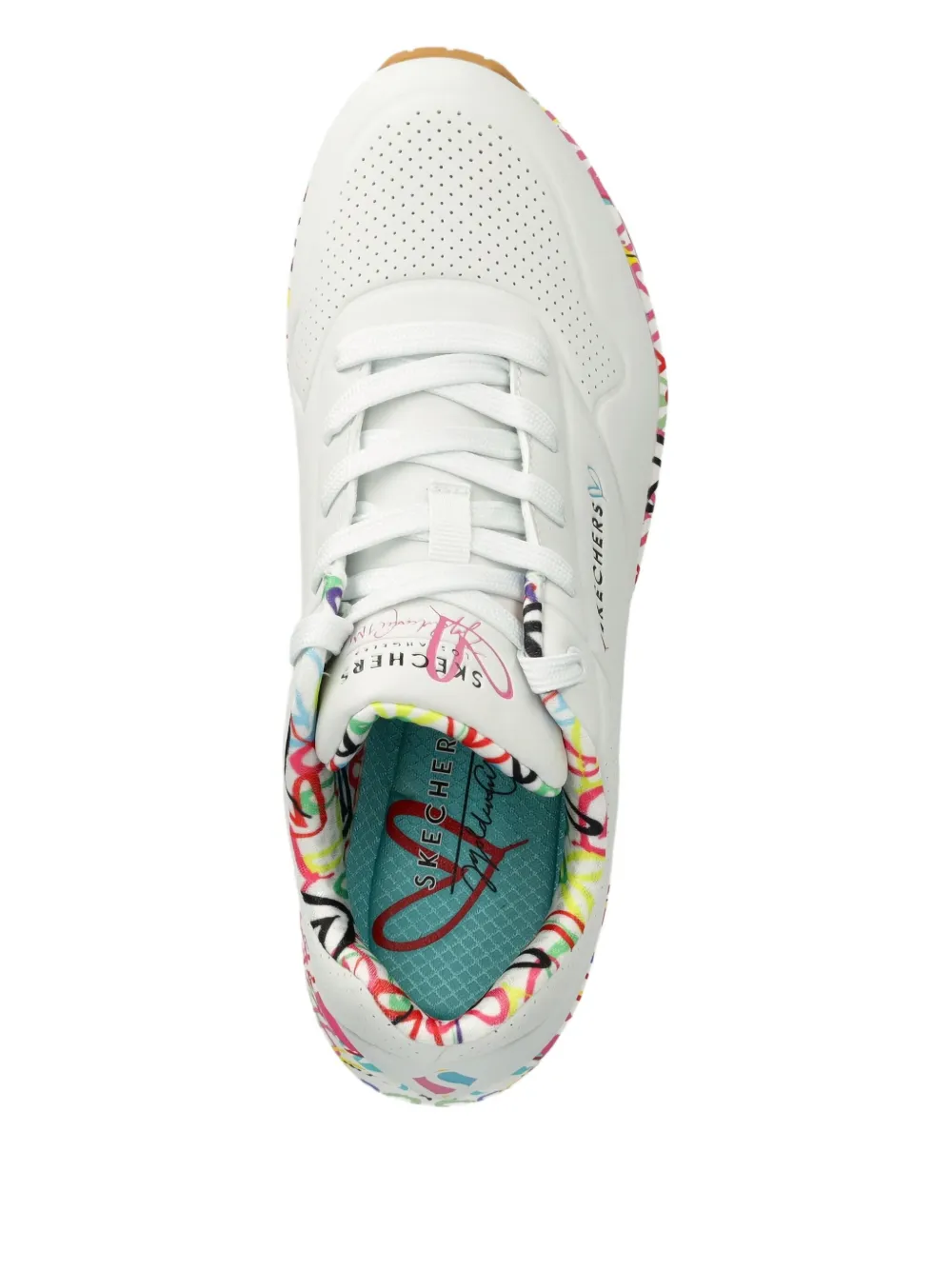 Skechers x JGoldcrown Uno Loving Love heart-print sneakers White