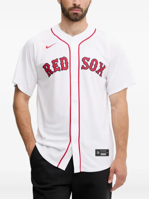 Nike x Boston Red Sox button-down baseball shirt