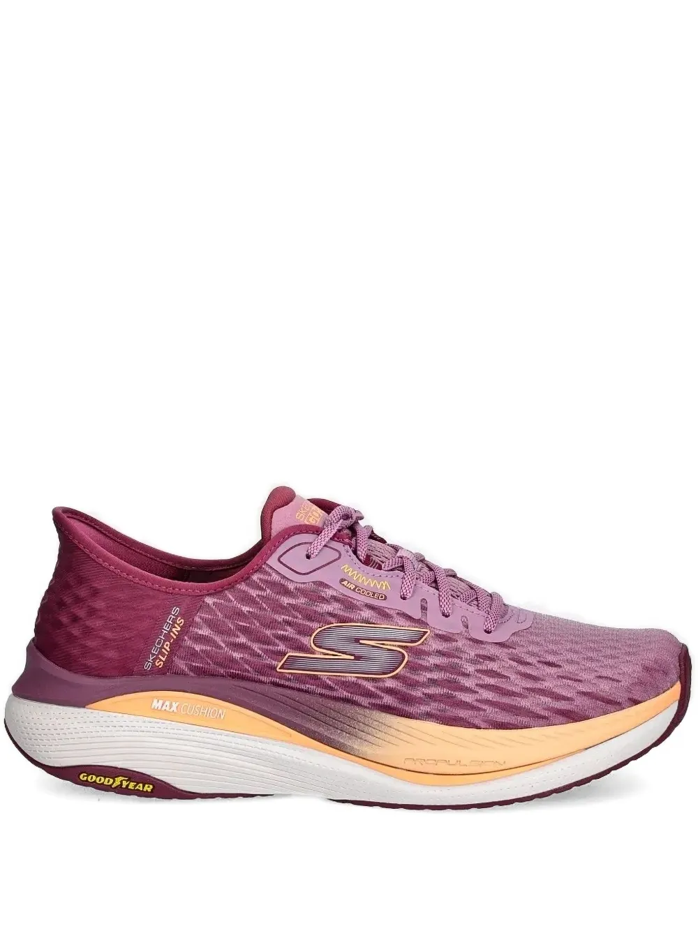 Skechers Slip-ins Max Cushioning textured sneakers Purple
